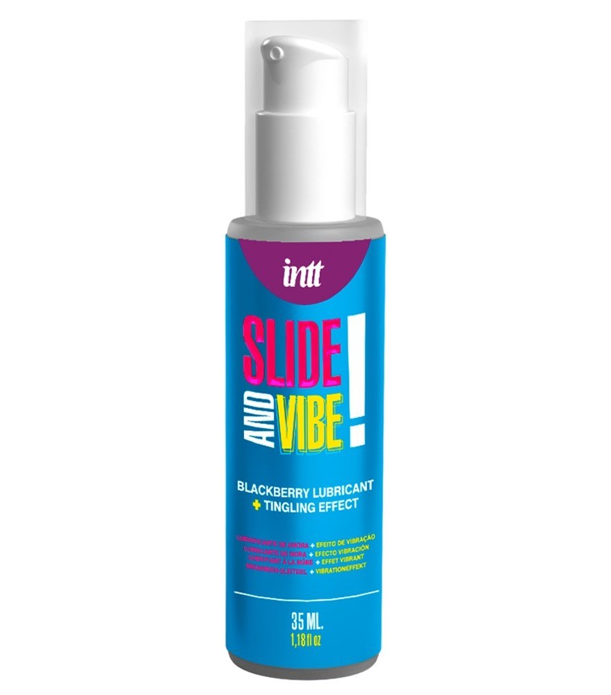 Intimgel „Slide and Vibe!“ mit Prickel-Effekt