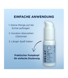 Verzögerungsgel „Delay“ mit kühlendem Effekt