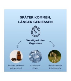 Verzögerungsgel „Delay“ mit kühlendem Effekt
