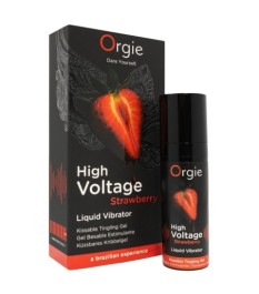 Stimulationsgel „High Voltage Strawberry“ mit Erdbeer-Aroma