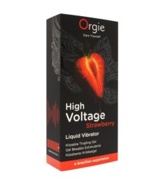 Stimulationsgel „High Voltage Strawberry“ mit Erdbeer-Aroma