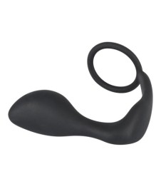 „Ring + Plug“ verstärkt den Penis & stimuliert anal