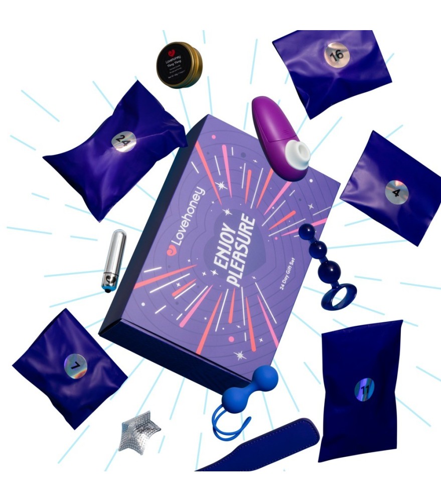 Erotik-Adventskalender „Enjoy Pleasure“ inklusive Womanizer Mini 2