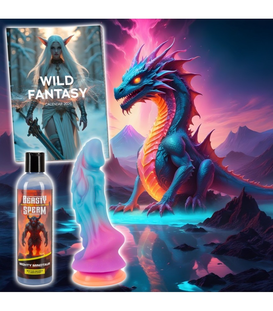 Fantasy-Set „Beasty Box“ mit Dildo