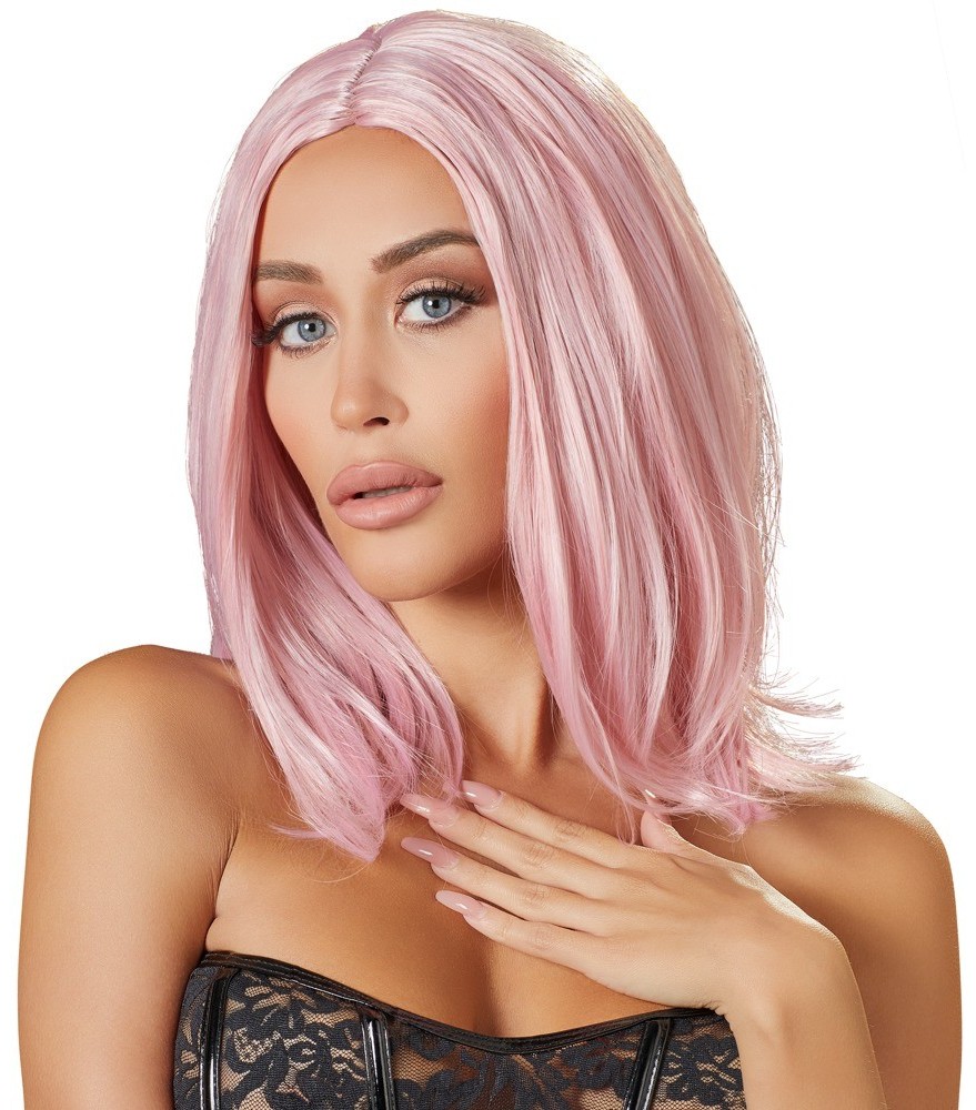 Perücke „Rosa Bob“