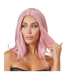 Perücke „Rosa Bob“