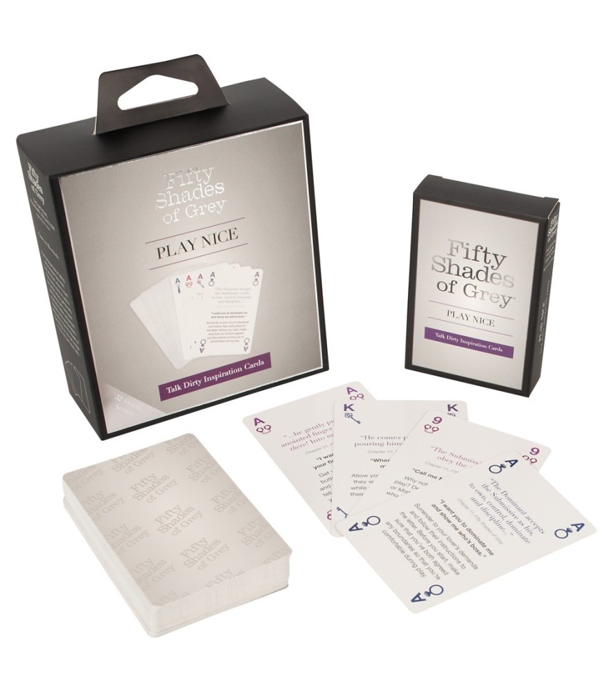 Kartenspiel „Play Nice Talk Dirty Inspiration Cards“