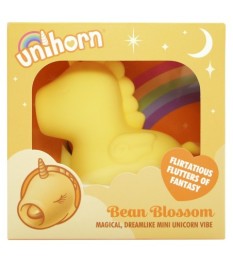Auflegevibrator „Bean Blossom“ im niedlichen Einhorn-Design