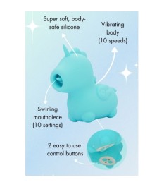 Auflegevibrator „Mount'n Peak“ im niedlichen Einhorn-Design