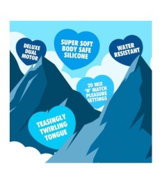 Auflegevibrator „Mount'n Peak“ im niedlichen Einhorn-Design