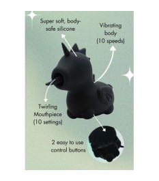 Auflegevibrator „Wild Spirit“ im niedlichen Einhorn-Design