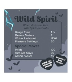 Auflegevibrator „Wild Spirit“ im niedlichen Einhorn-Design