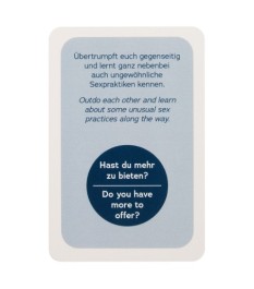 Kartenspiel „Gimme More“ mit Sex-Praktiken