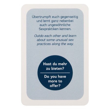 Kartenspiel „Play Nice Talk Dirty Inspiration Cards“