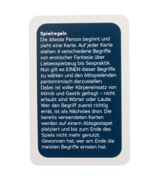 Ratespiel „Sexy Pantomime“ für mind. 2 Spieler:innen