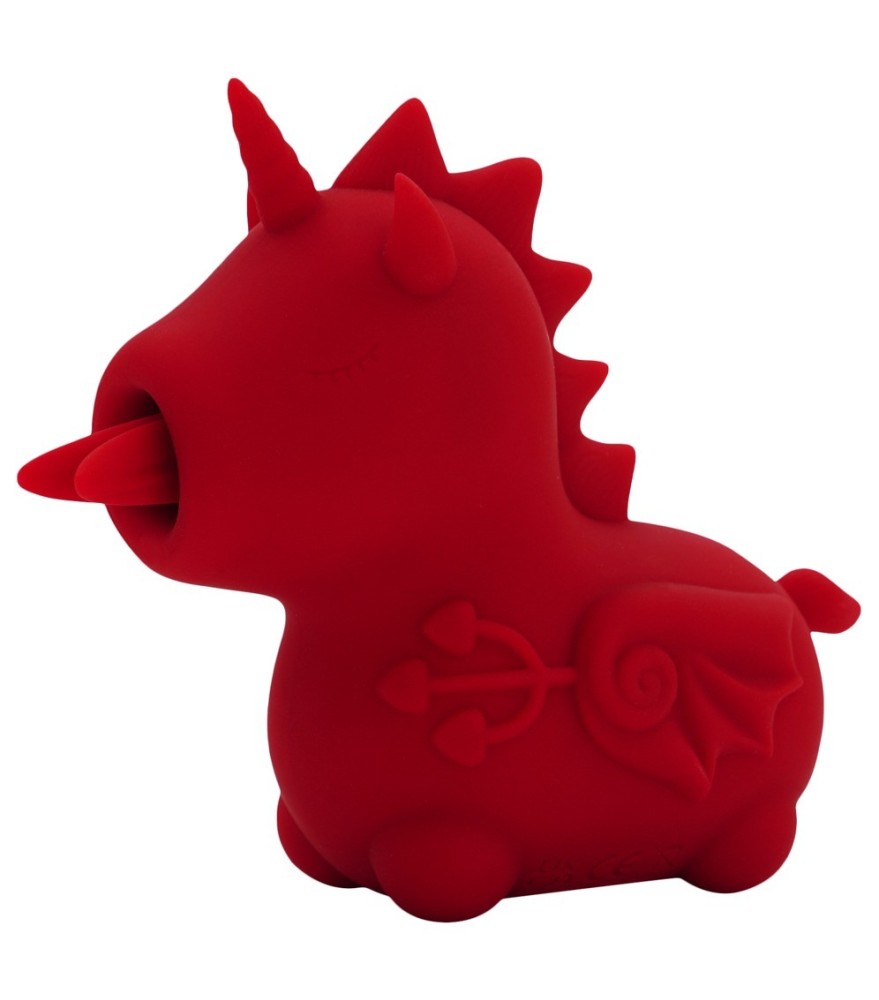 Auflegevibrator „Blaze Diablo“ im niedlichen Einhorn-Design