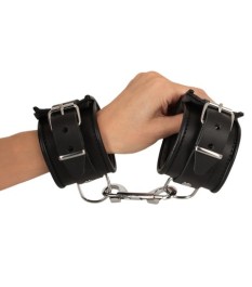 Handfessel aus Leder, gepolstert