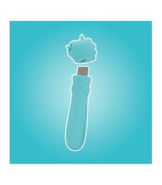 Minivibrator mit USB-Stecker unter’m Einhorn-Köpfchen