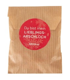 4-teiliges Papieranhänger-Set „Rosetten“