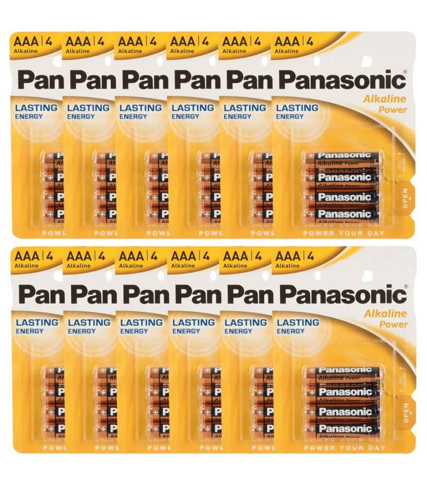 12 x 4er Batterie AAA