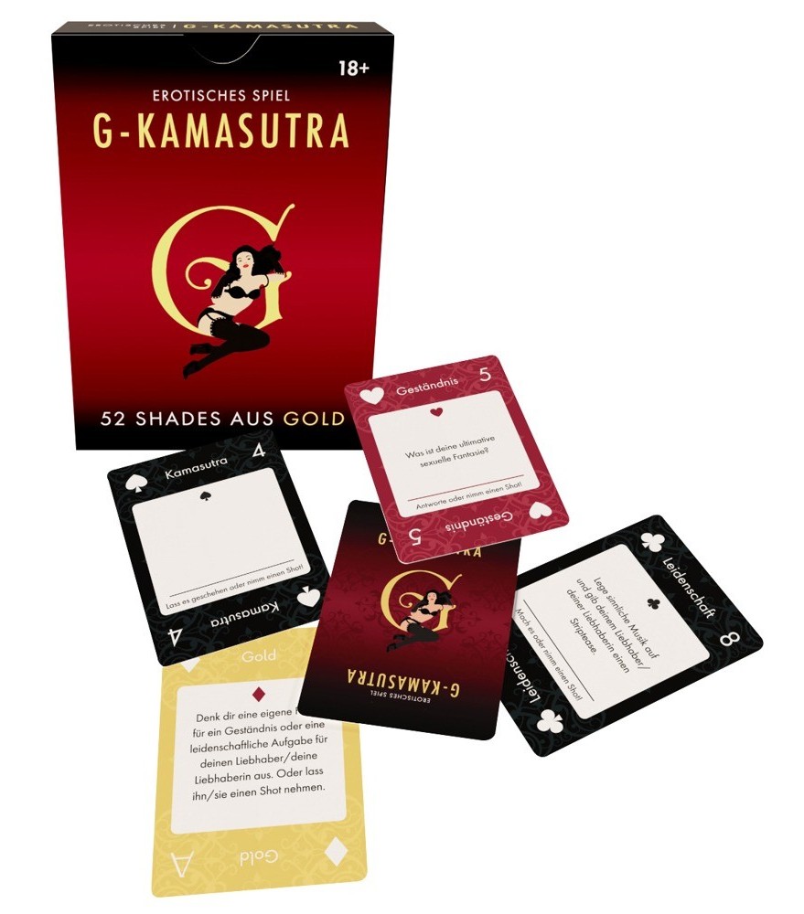 Paarspiel „G-Kamasutra“ mit 52 Spielkarten