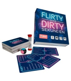Partyspiel „Flirty or Dirty Seconds“ für 2–12 Spieler:innen