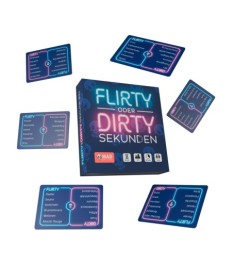 Partyspiel „Flirty or Dirty Seconds“ für 2–12 Spieler:innen