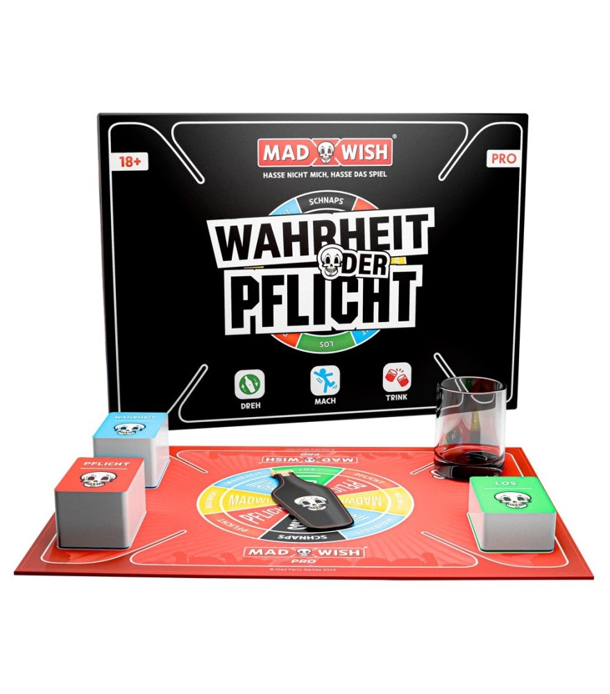 Partyspiel „MadWish Pro Party Game“ für 2–8 Spieler:innen
