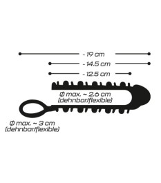 Penishülle mit Hodenring