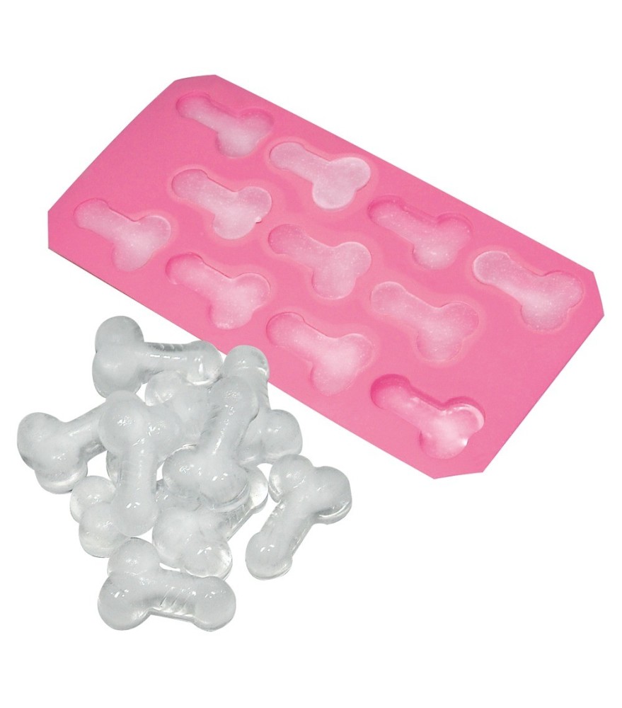 Eiswürfelform „Sexy Ice Maker“ für 11 Penis-Eiswürfel