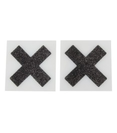 Nippelsticker „X“