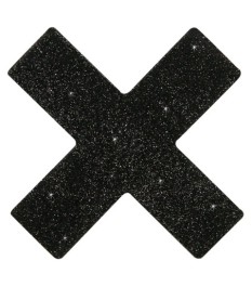 Nippelsticker „X“