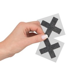 Nippelsticker „X“, selbstklebend