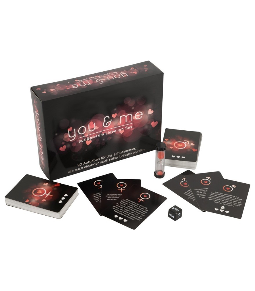 Kartenspiel „you & me“ für Paare